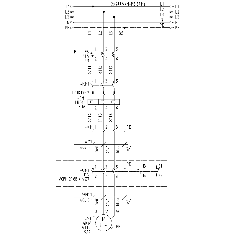 Départ moteur